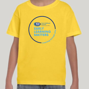 Kids T-Shirt - Yellow Thumbnail